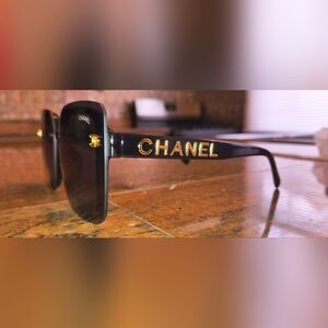 Chanel Black Sunglasses